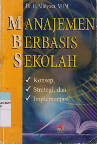 Manajemen Berbasis Sekolah