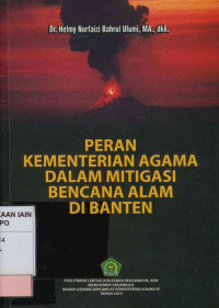 Peran Kementrian Agama dalam Mitigasi Bencana Alam di Banten