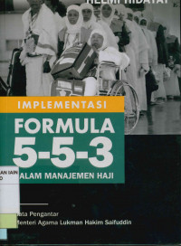 Implementasi  Formula 5-5-3 dalam Manajemen Haji