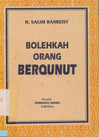 BOLEHKAH ORANG BERQUNUT