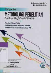 Pengantar metodologi penelitian: Panduan bagi peneliti pemula dilengkapi petunjuk praktis penelitian eksperimen, penelitian ex post facto, penelitian survei, penelitian tindakan kelas (PTK)