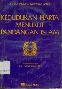 Kedudukan Harta Menurut Pandangan Islam