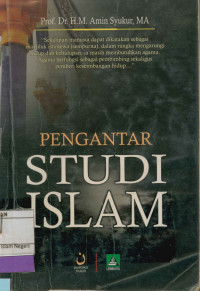 Pengantar Studi Islam