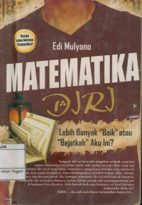 MATEMATIKA DIRI