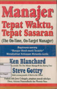 Manajer tepat waktu, tepat sasaran ( The on time, on target manager)