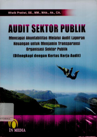 Audit sektor publik: Mencapai akuntabilitas melalui audit laporan keuangan untuk menjamin transparansi organisasi sektor publik (Dilengkapi dengan kertas kerja audit)