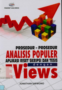 Prosedur-prosedur analisis populer aplikasi riset skripsi dan tesis dengan eviews