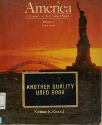 America : A history of the united states Volume 2