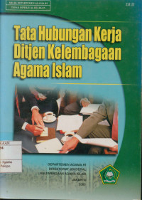 Tata Hubungan Kerja Ditjen Kelembagaan Agama Islam