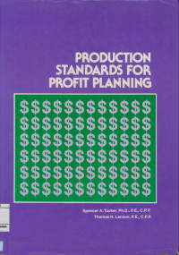 Production standars for profit planning