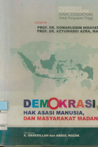 Demokrasi, Hak Asasi Manusia, Dan Masyarakat Madani