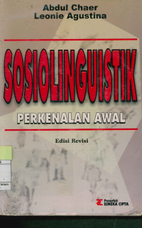 Sosiolinguistik perkenalan awal