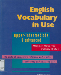 English Vocabulary in Use : Upper-intermediate advanced