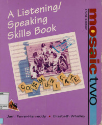 A Listening / Speaking Skills Book