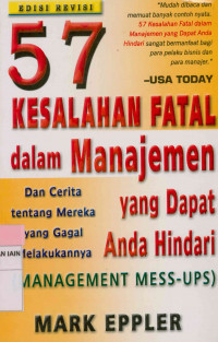 57 kesalahan fatal dalam manajemen yang dapat anda hindari