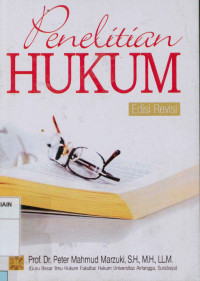 Penelitian Hukum Edisi Revisi