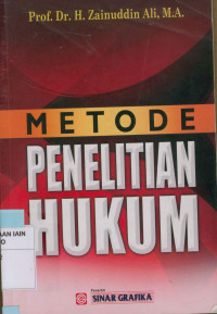 Metode penelitian hukum