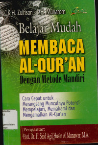 Belajar mudah membaca al-qur'an: dengan metode mandiri