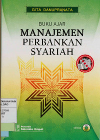 Buku ajar manajemen perbankan Syariah