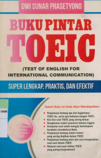 Buku pintar toeic (Test of english for International comunication)