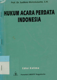 Hukum acara perdata indonesia