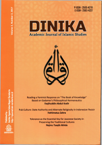 DINIKA: Academik Journal of Islamic Studies