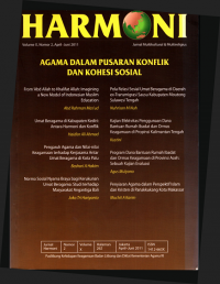 HARMONI : AGAMA DALAM PUSARAN KONFLIK DAN KOHESI SOSIAL