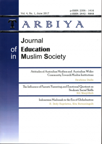 TARBIYA : Journal of Education in Muslim Society