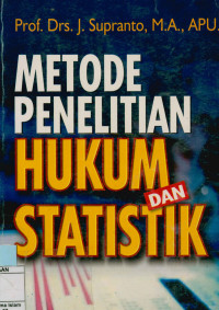 Metode Penelitian Hukum dan Statistik