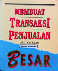 MEMBUAT TRANSAKSI PENJUALAN BESAR