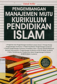 Pengembangan Manajemen mutu kurikulum pendidikan Islam