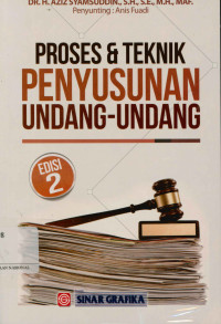 Proses dan teknik penyusunan undang-undang Edisi 2