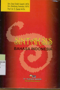 Sintaksis bahasa Indonesia