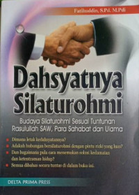 Dahsyatnya silaturohmi