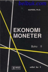 Ekonomi moneter Buku II