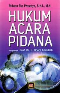 Hukum Acara Pidana