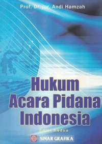 Hukum Acara Pidana Indonesia