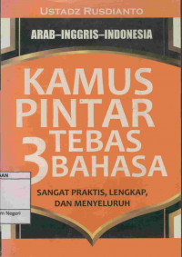 Kamus pintar tebas 3 bahasa