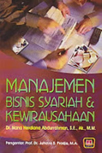 Manajemen bisnis syariah & kewirausahaan