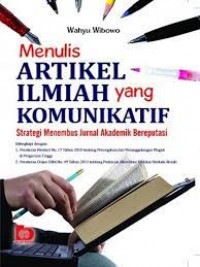 Menulis artikel ilmiah yang komunikatif