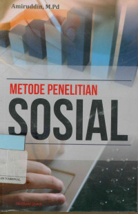 Metode penelitian sosial