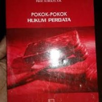 Pokok-Pokok Hukum Perdata