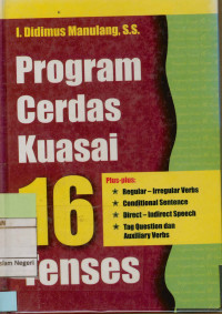 Program cerdas kuasai 16 tenses