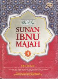 Sunan Ibnu Majah Jilid 3