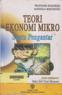 Teori ekonomi mikro : Suatu pengantar