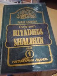 Terjemah Riyadhus Shalihin Jilid 1