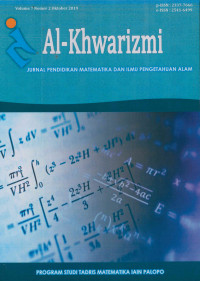 Al- khwarizmi : Jurnal pendidikan matematika dan ilmu pengetahuan alam