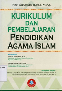 Kurikulum dan pembelajaran pendidikan agama Islam