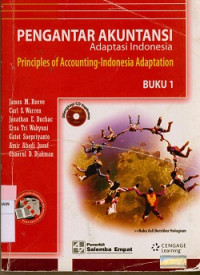 Pengantar akuntansi - adaptasi Indonesia = Principles of accounting - Indonesia adaptation Buku 1