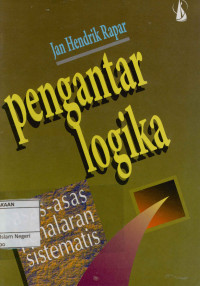 Pengantar logika : Asas-asas penalaran sistematis